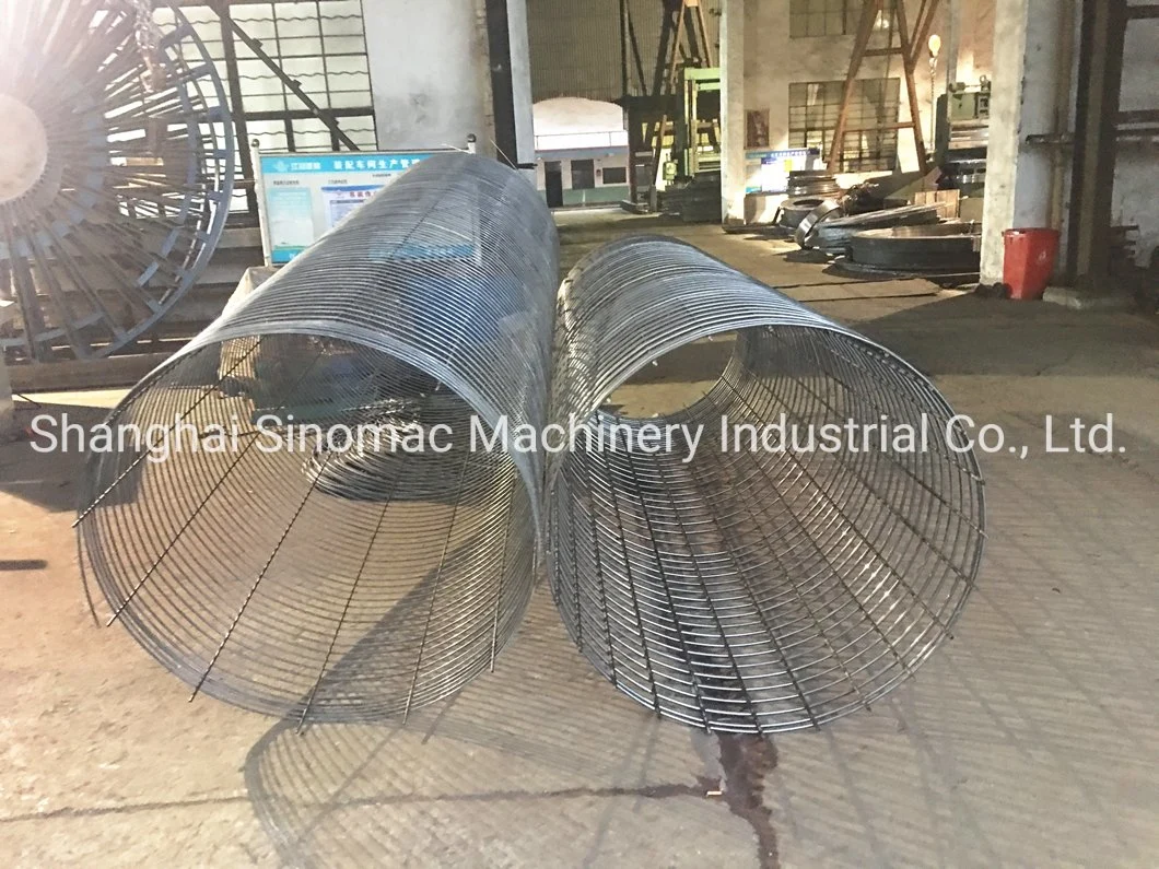 Concrete Pipe Forming Machine Steel Moulds for Making Concrete Pipes Reinforced Bar Cage Welding Equipment