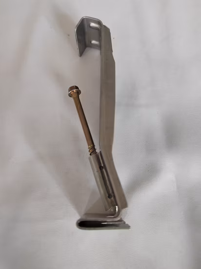 5′ ′ 6′ ′ Aluminum Rain Hidden K Style Gutter Hanger with Screw for Gutter Accessories